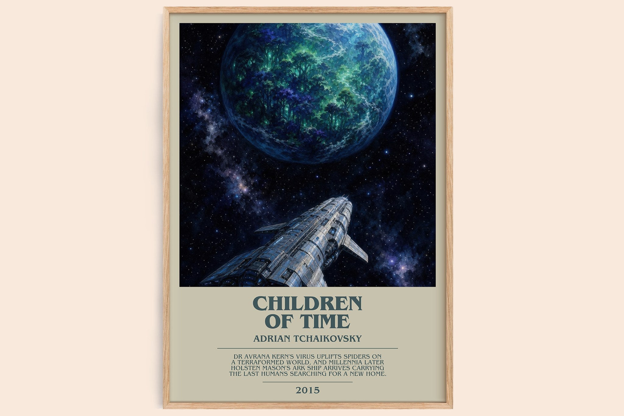 Children of Time Bookish Wall Art by Adrian Tchaikovsky
