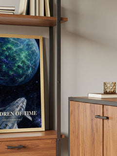 Children of Time book watercolour illustration paper finish options – matte satin gloss