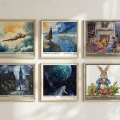 Children of Time literary art print colour and style options – Adrian Tchaikovsky book art
