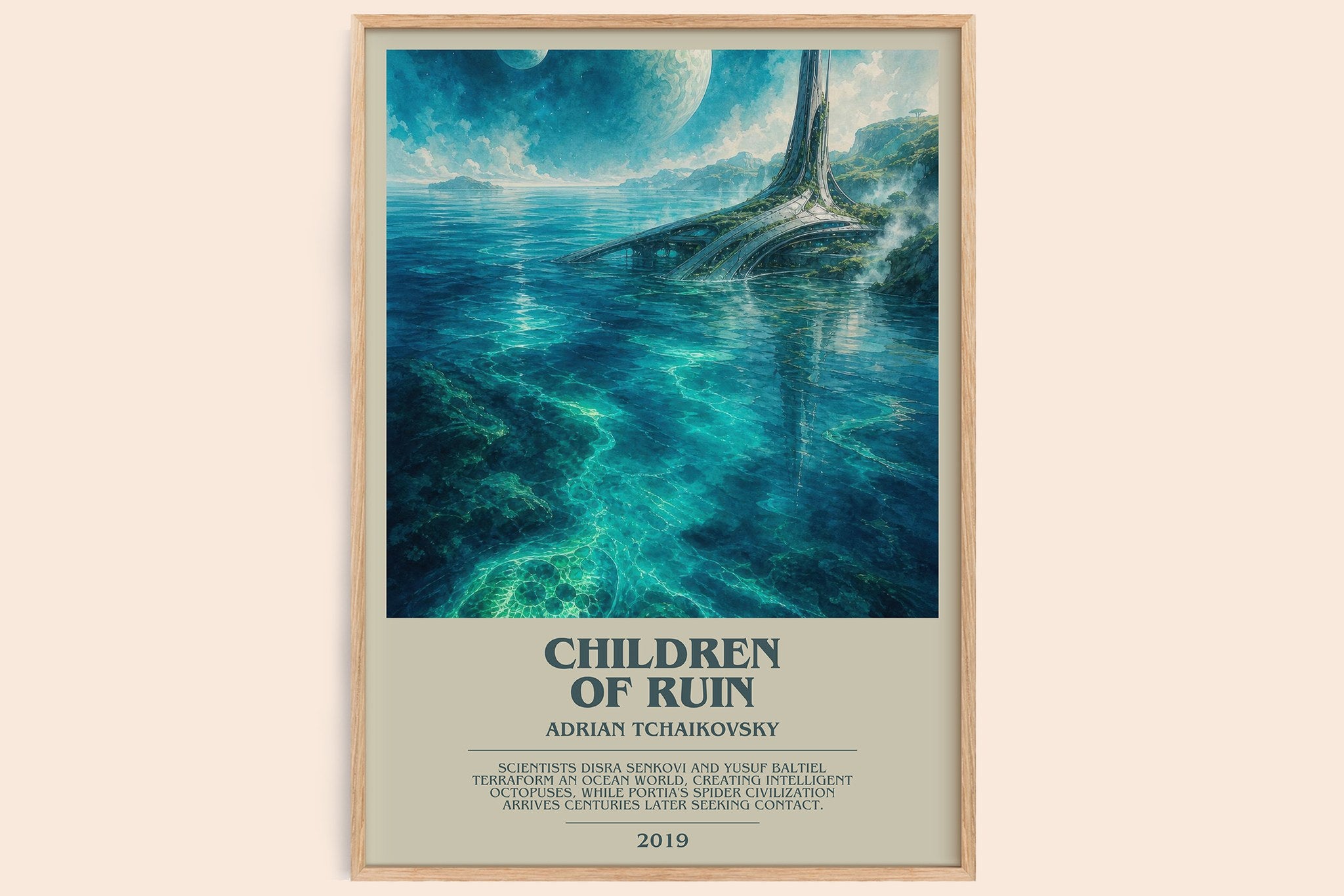 Children of Ruin Bookish Wall Art by Adrian Tchaikovsky