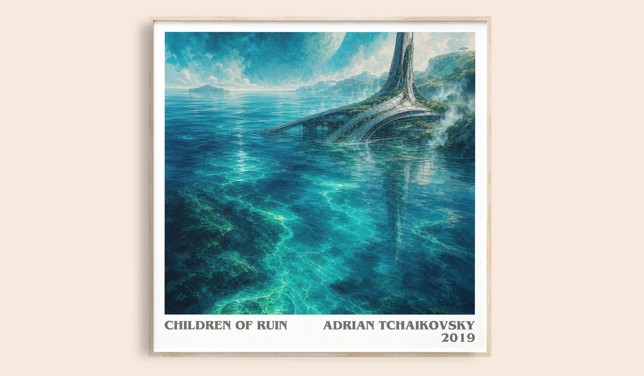 Children of Ruin Literary Art Print by Adrian Tchaikovsky