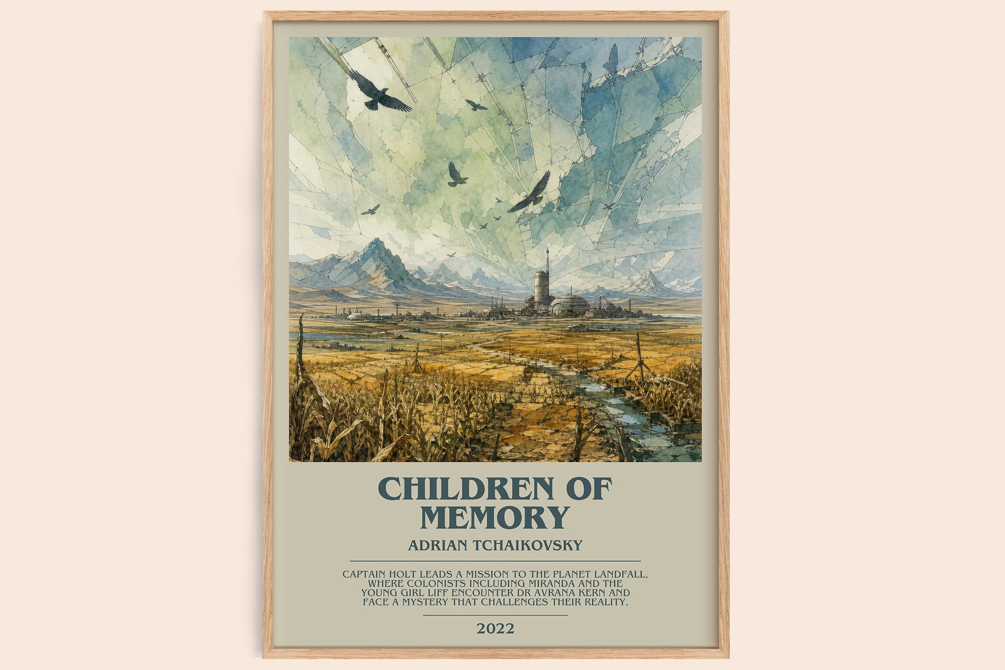 Children of Memory Bookish Wall Art by Adrian Tchaikovsky