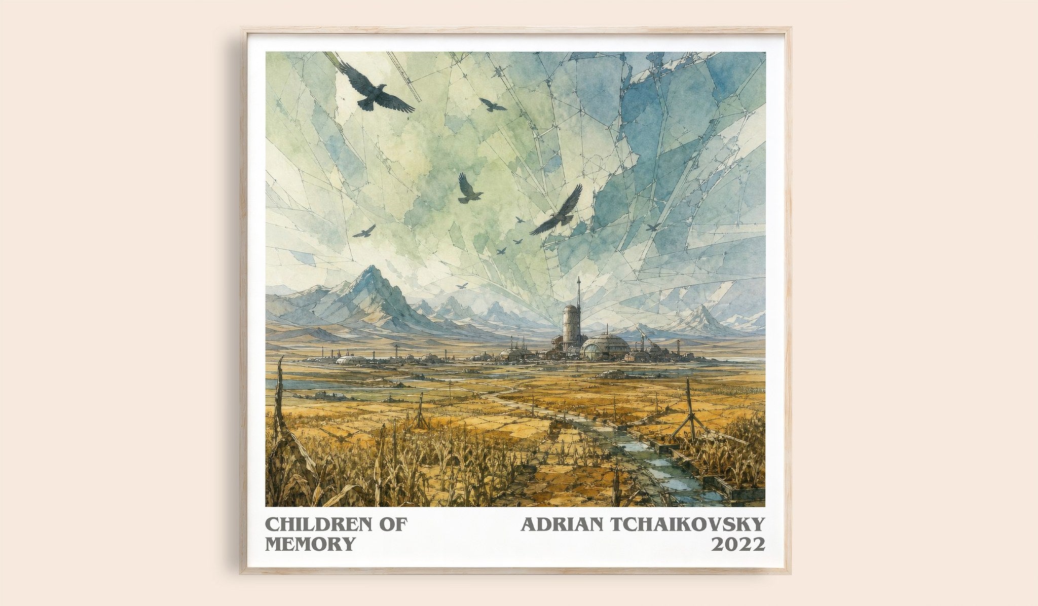 Children of Memory Literary Art Print by Adrian Tchaikovsky