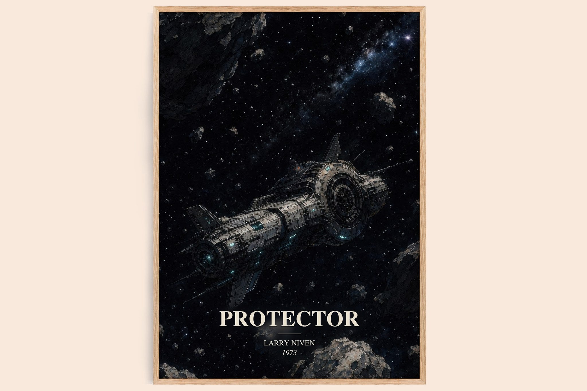 Protector Book Watercolour Illustration by Larry Niven