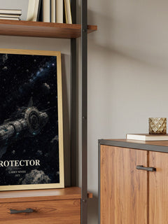 Protector book watercolour illustration paper finish options – matte satin gloss
