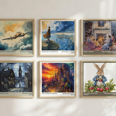 The Hand of Oberon literary art print colour and style options – Roger Zelazny book art