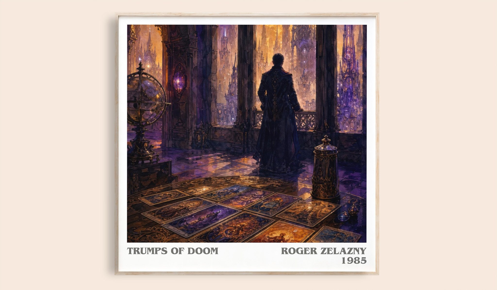 Trumps of Doom Literary Art Print by Roger Zelazny