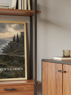 Suldrun's Garden book watercolour illustration paper finish options – matte satin gloss