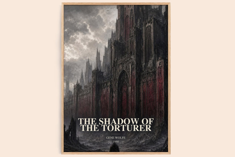 The Shadow of the Torturer Book Watercolour Illustration by Gene Wolfe (Edge style)