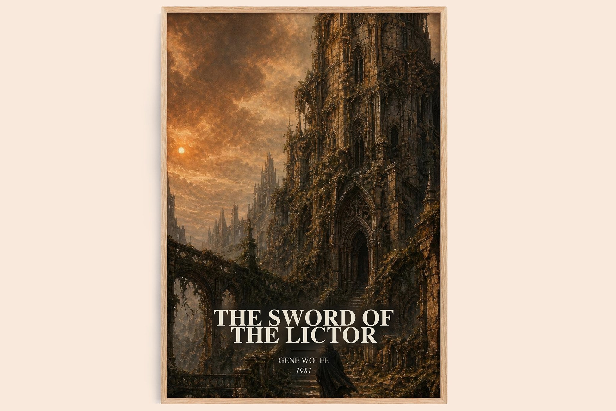 The Sword of the Lictor Book Watercolour Illustration by Gene Wolfe