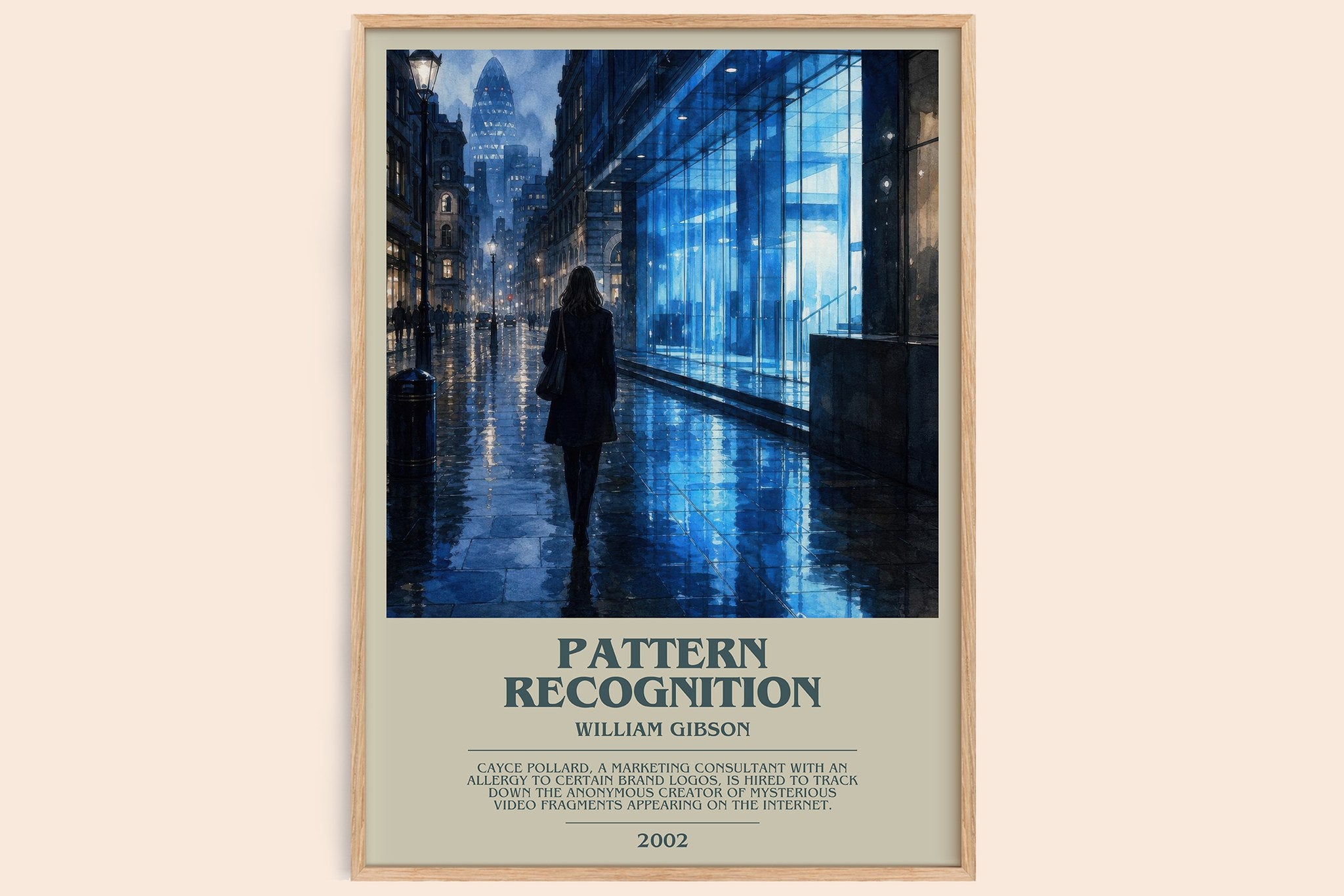 Pattern Recognition Bookish Wall Art by William Gibson