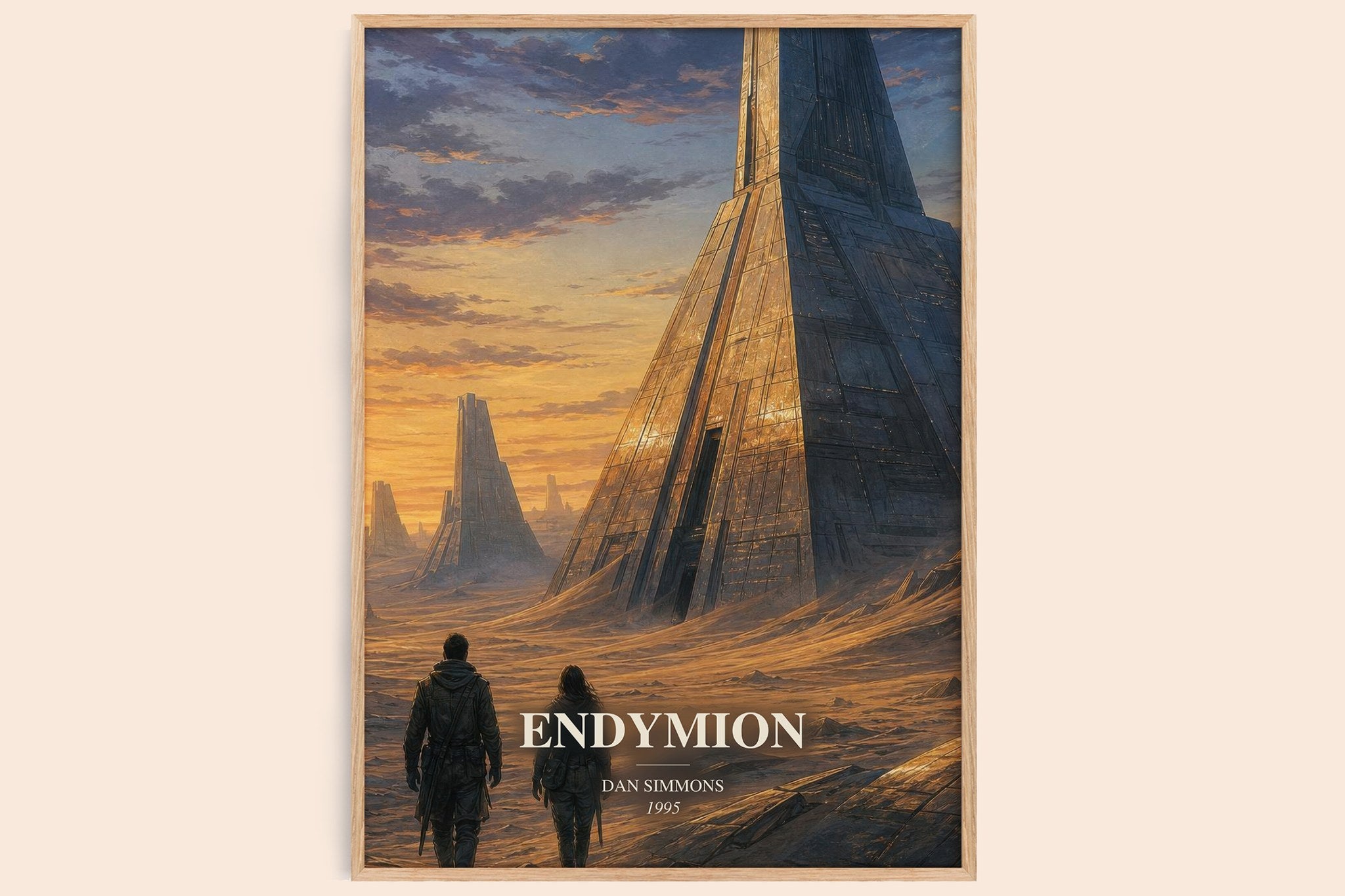 Endymion Book Watercolour Illustration by Dan Simmons