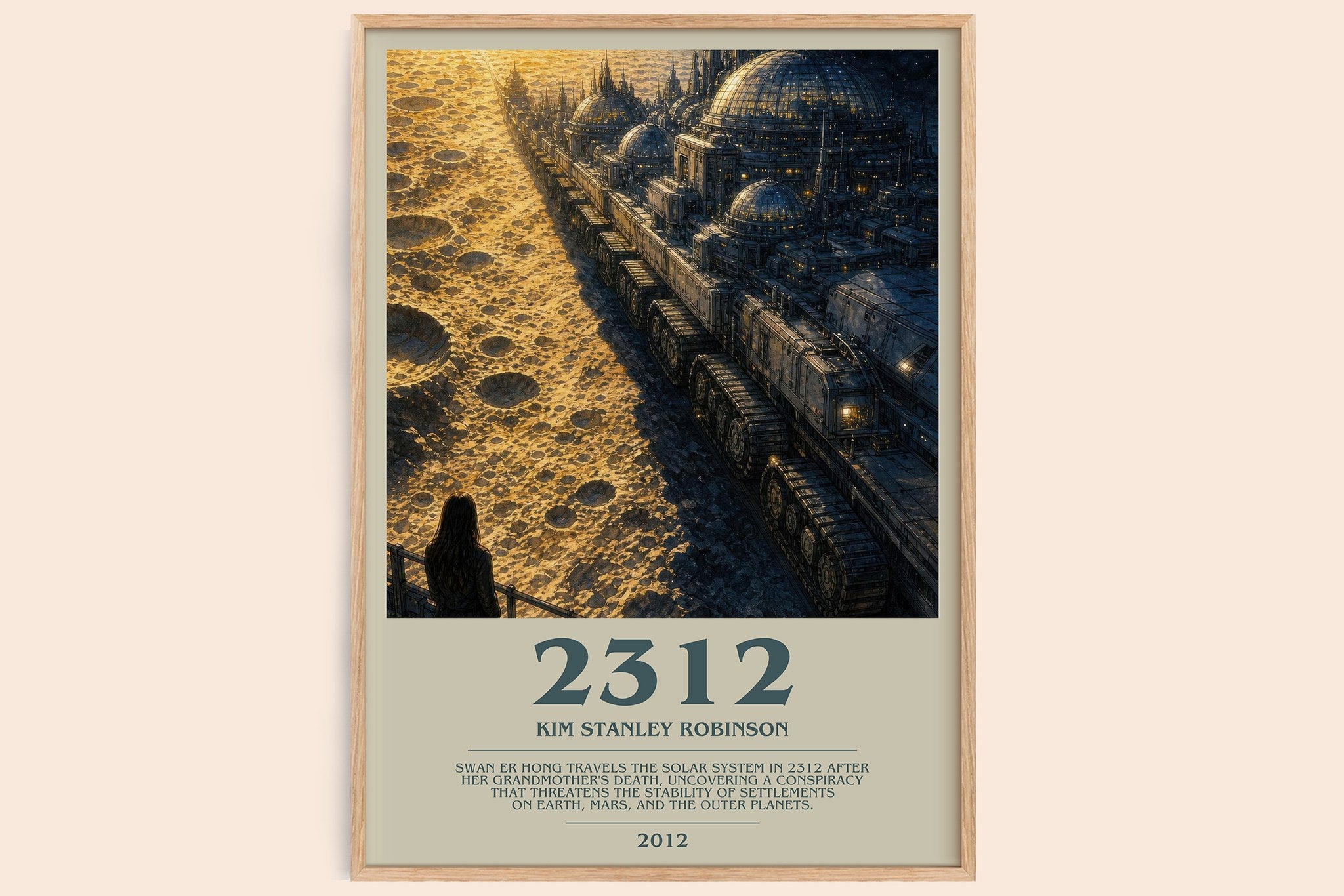 2312 Bookish Wall Art by Kim Stanley Robinson