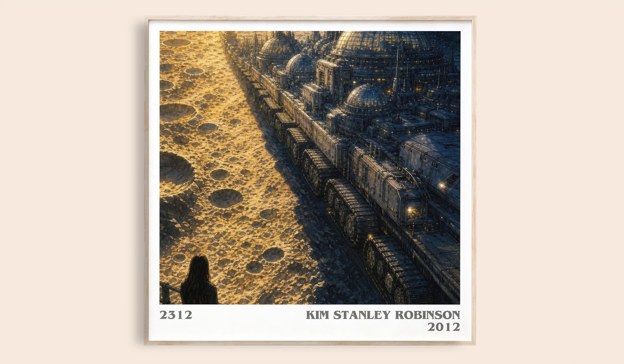 2312 Literary Art Print by Kim Stanley Robinson