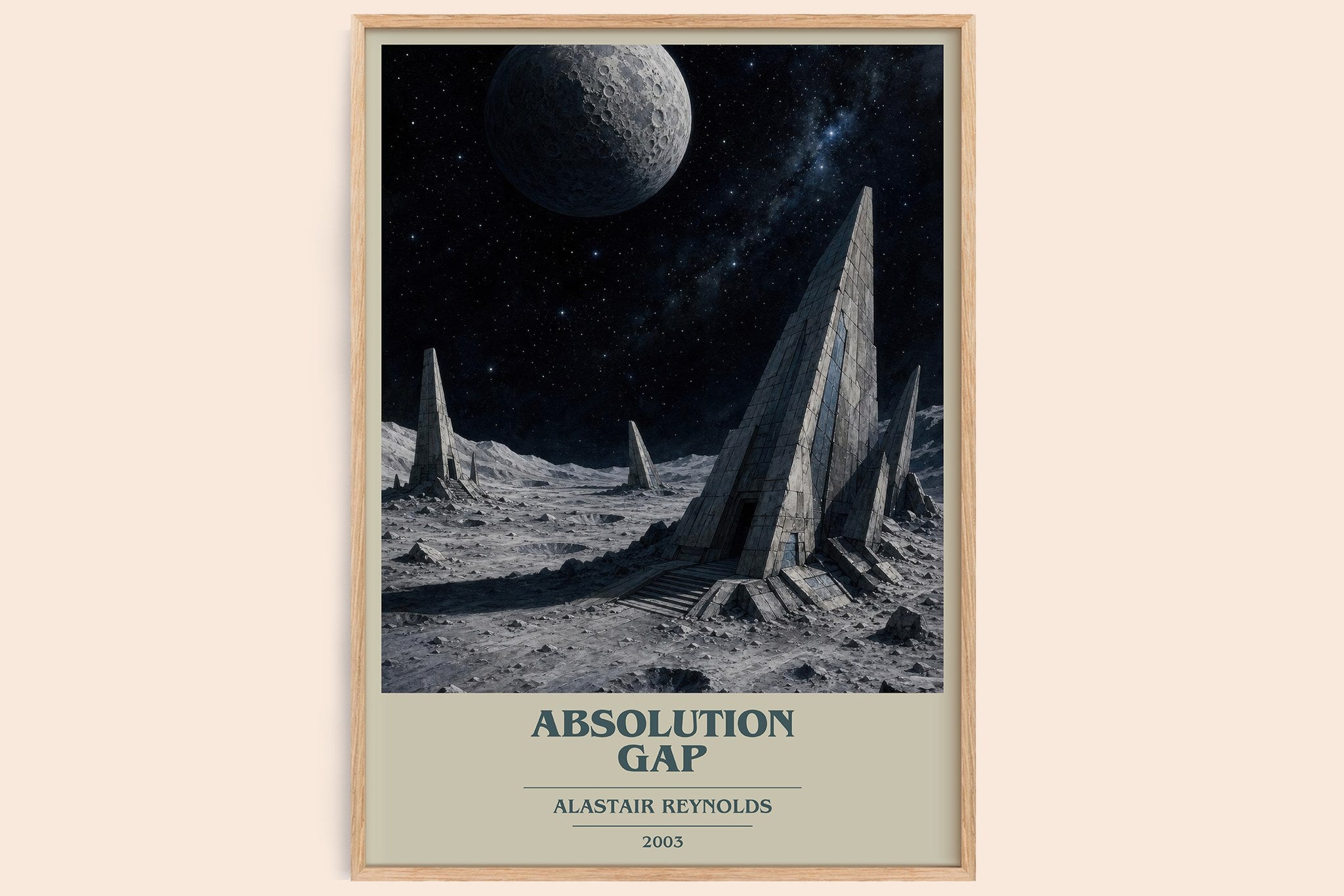 Absolution Gap Book Cover Poster by Alastair Reynolds