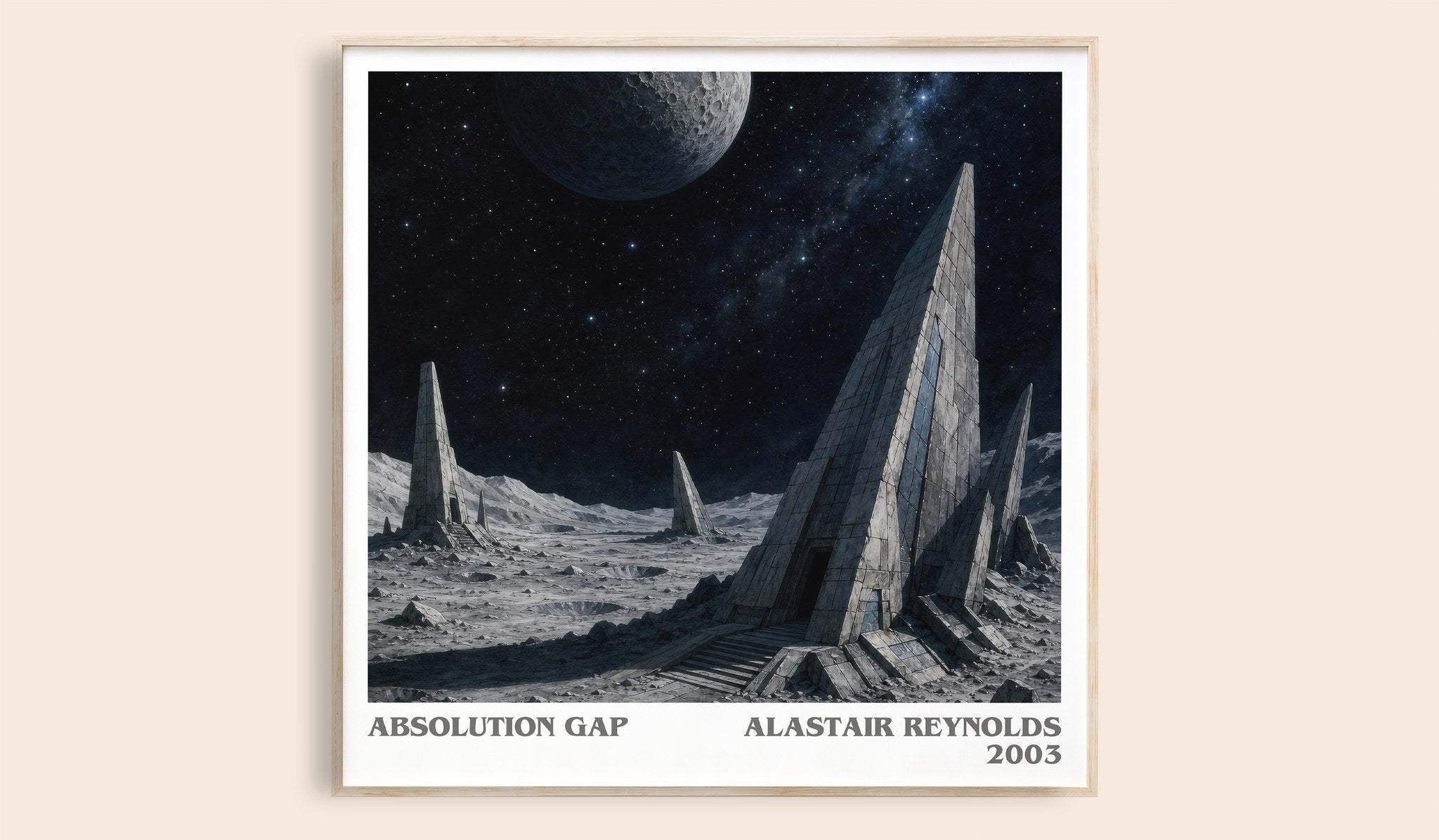 Absolution Gap Literary Art Print by Alastair Reynolds