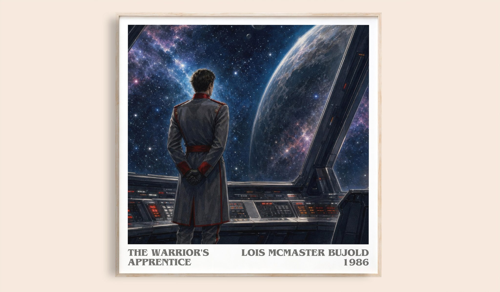 The Warrior's Apprentice Literary Art Print by Lois McMaster Bujold