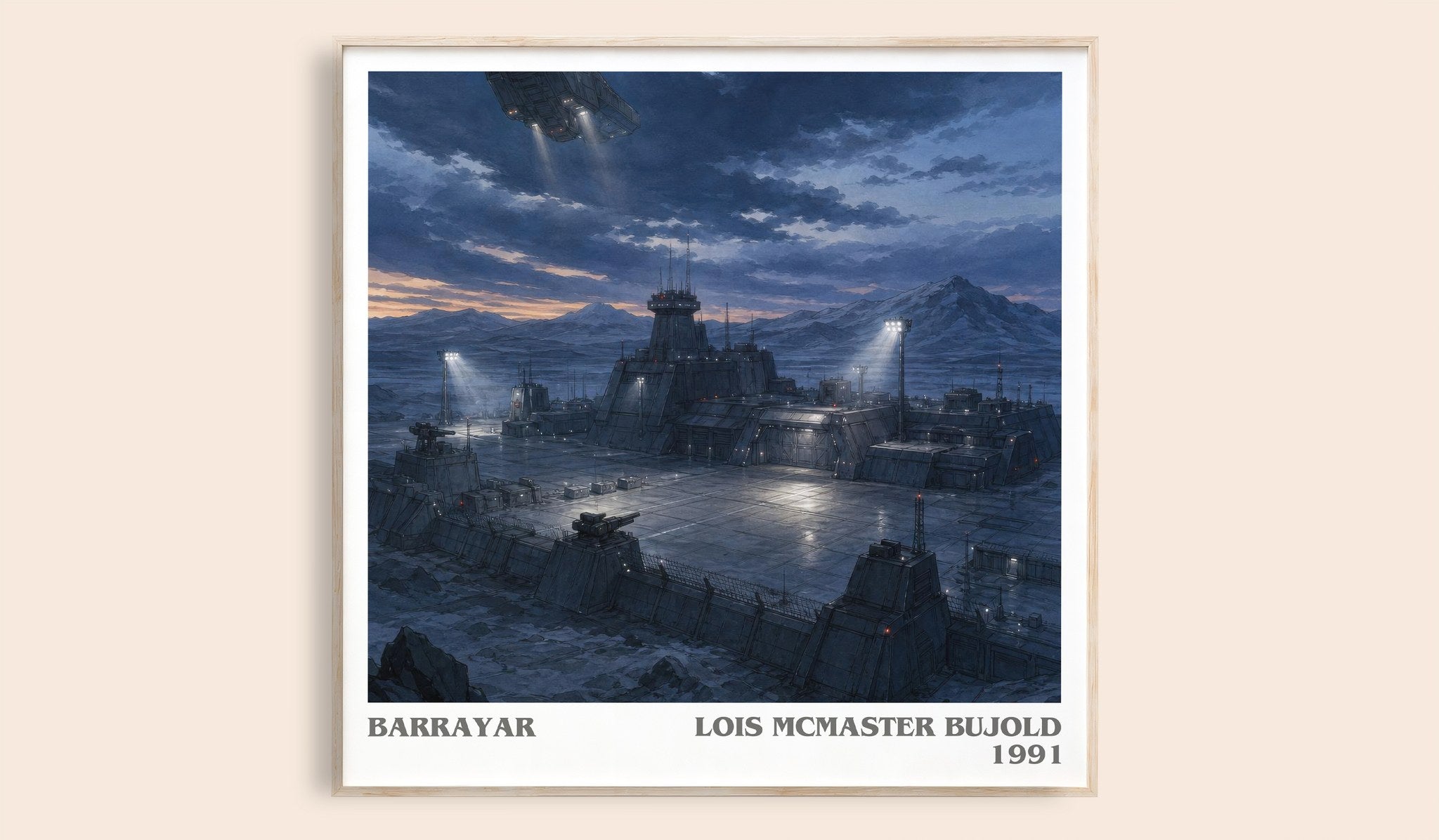 Barrayar Literary Art Print by Lois McMaster Bujold