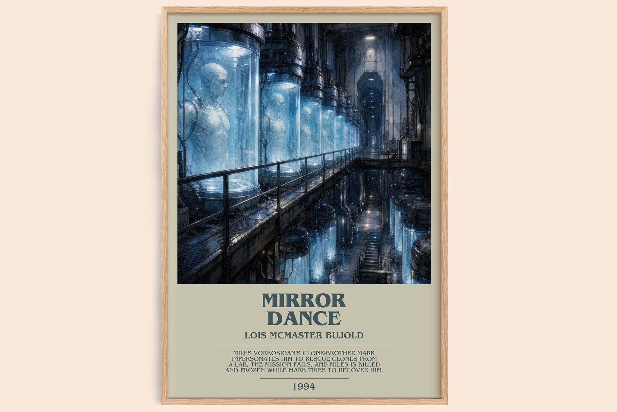 Mirror Dance Bookish Wall Art by Lois McMaster Bujold