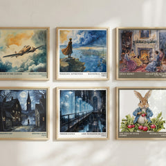 Mirror Dance literary art print colour and style options – Lois McMaster Bujold book art