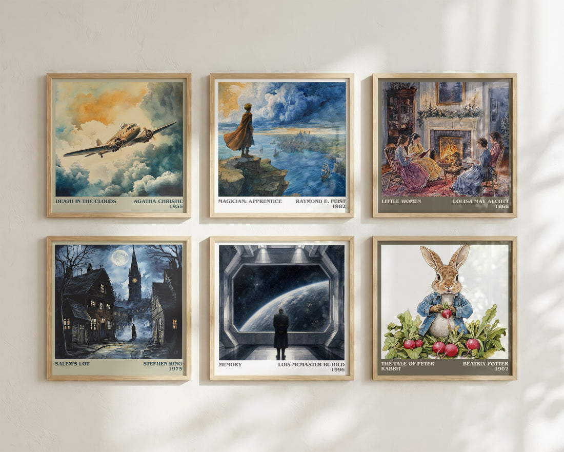 Memory literary art print colour and style options – Lois McMaster Bujold book art