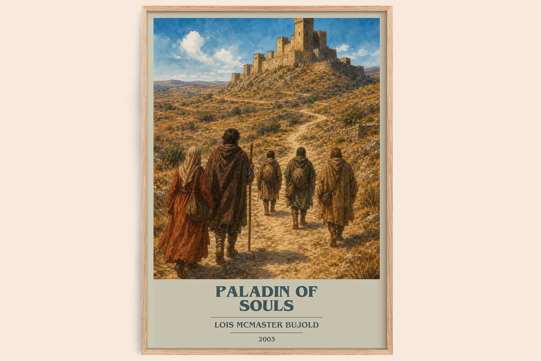 Paladin of Souls Book Cover Poster by Lois McMaster Bujold