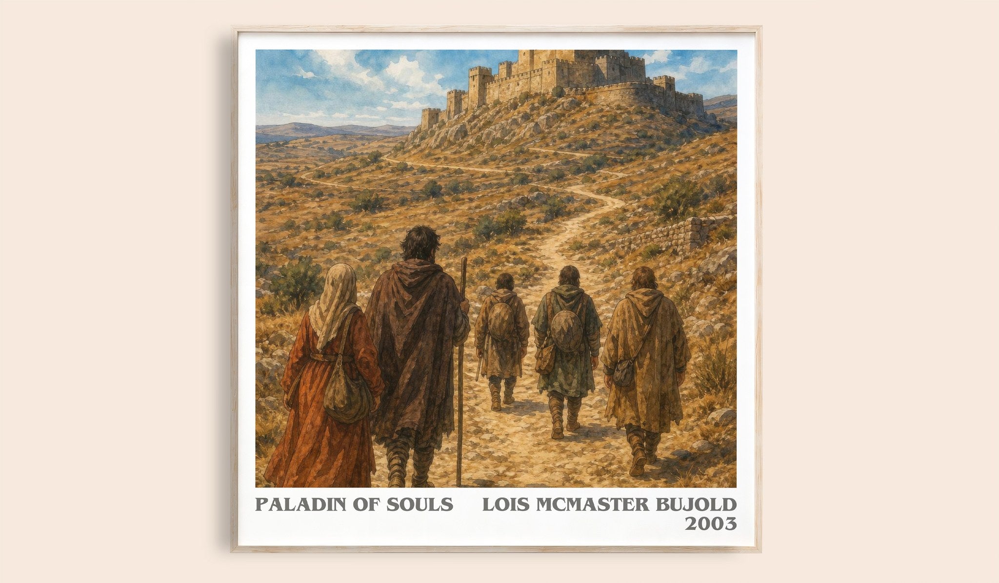 Paladin of Souls Literary Art Print by Lois McMaster Bujold