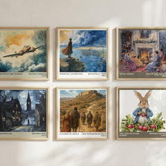 Paladin of Souls literary art print colour and style options – Lois McMaster Bujold book art