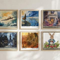 Cibola Burn literary art print colour and style options – James S.A. Corey book art