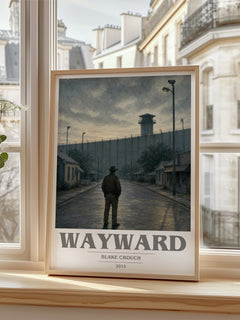 Wayward book cover poster colour and style options – Blake Crouch book art