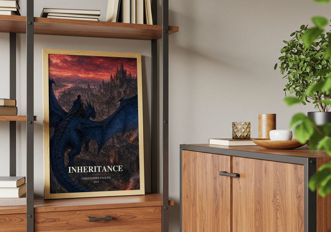Inheritance book watercolour illustration paper finish options – matte satin gloss