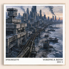 Insurgent Literary Art Print by Veronica Roth