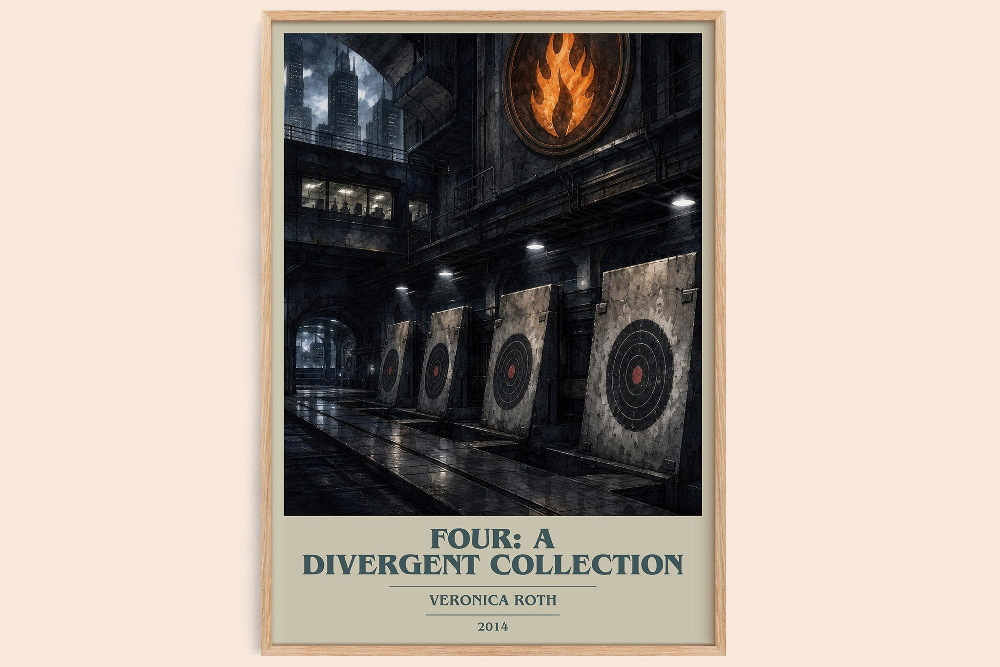 Four: A Divergent Collection Book Cover Poster by Veronica Roth