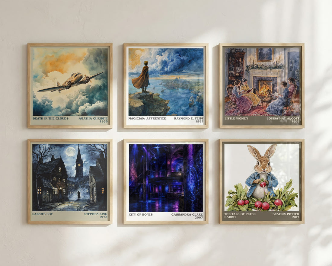 City of Bones literary art print colour and style options – Cassandra Clare book art