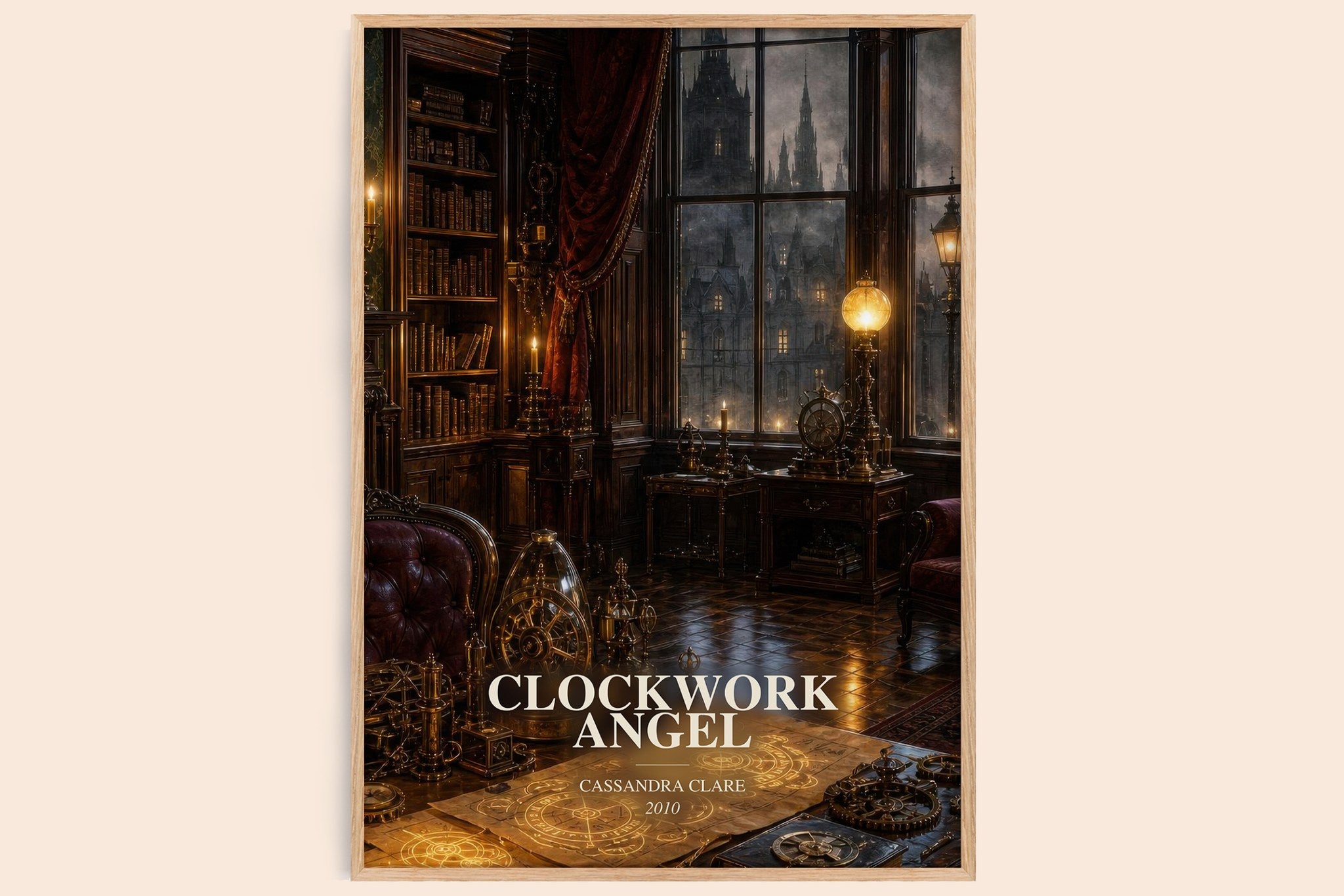 Clockwork Angel Book Watercolour Illustration by Cassandra Clare