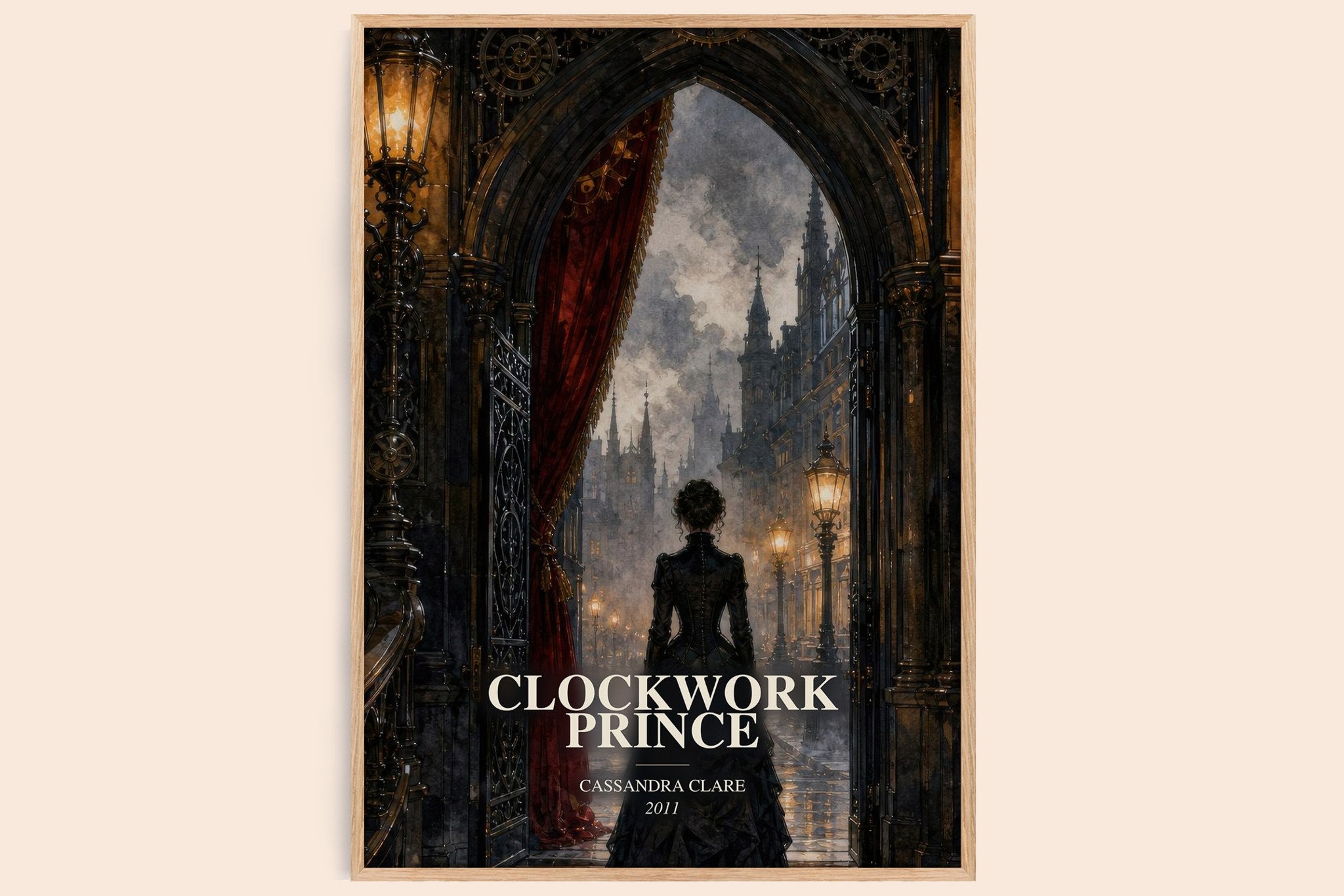 Clockwork Prince Book Watercolour Illustration by Cassandra Clare