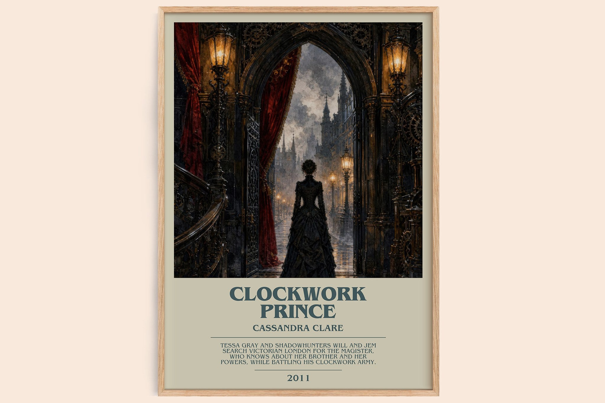 Clockwork Prince Bookish Wall Art by Cassandra Clare