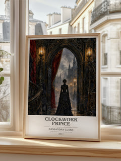 Clockwork Prince book cover poster colour and style options – Cassandra Clare book art