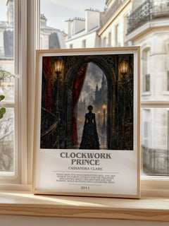 Clockwork Prince bookish poster colour and style options – Cassandra Clare book art