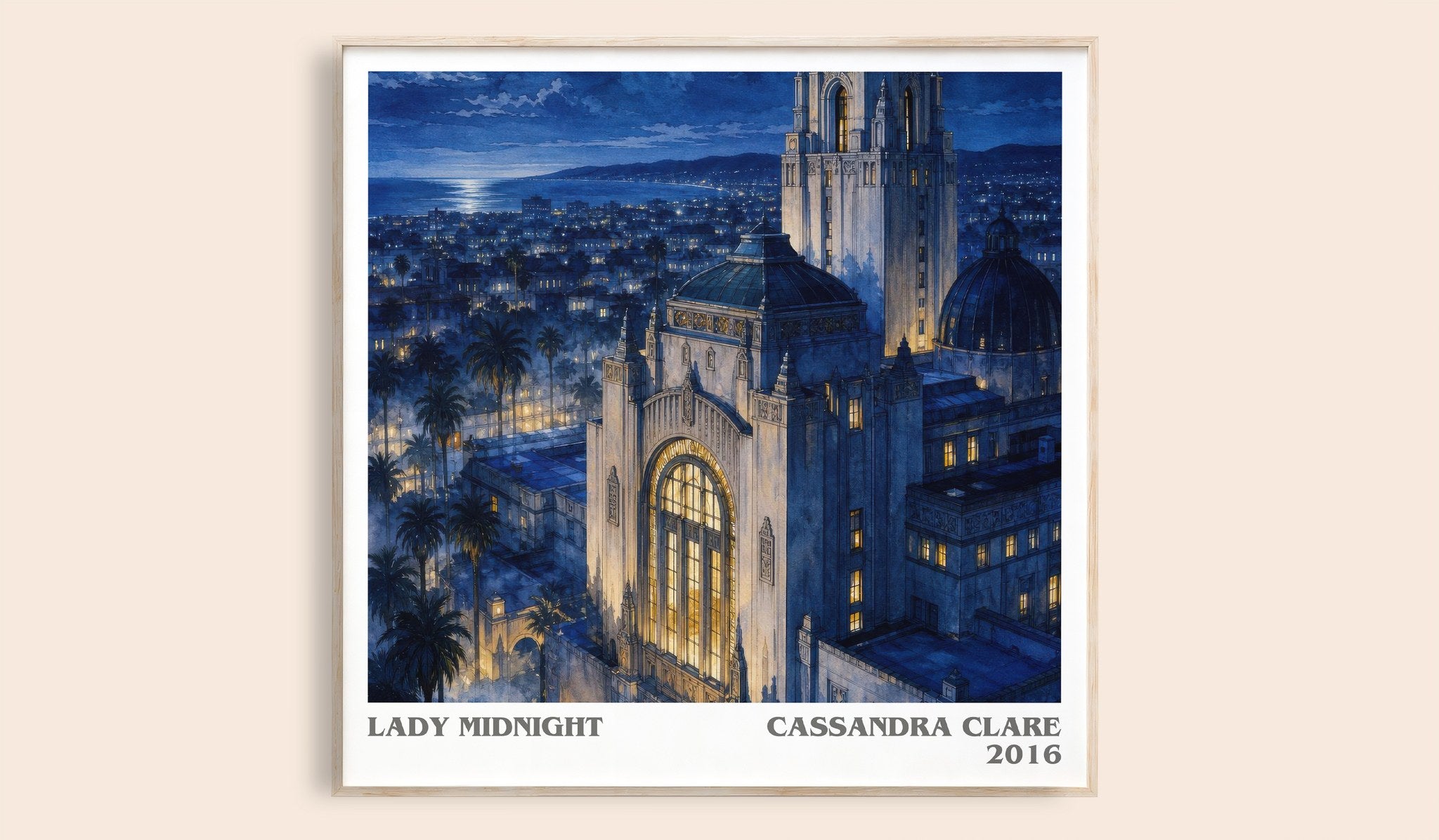 Lady Midnight Literary Art Print by Cassandra Clare