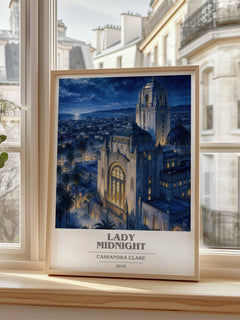 Lady Midnight book cover poster colour and style options – Cassandra Clare book art