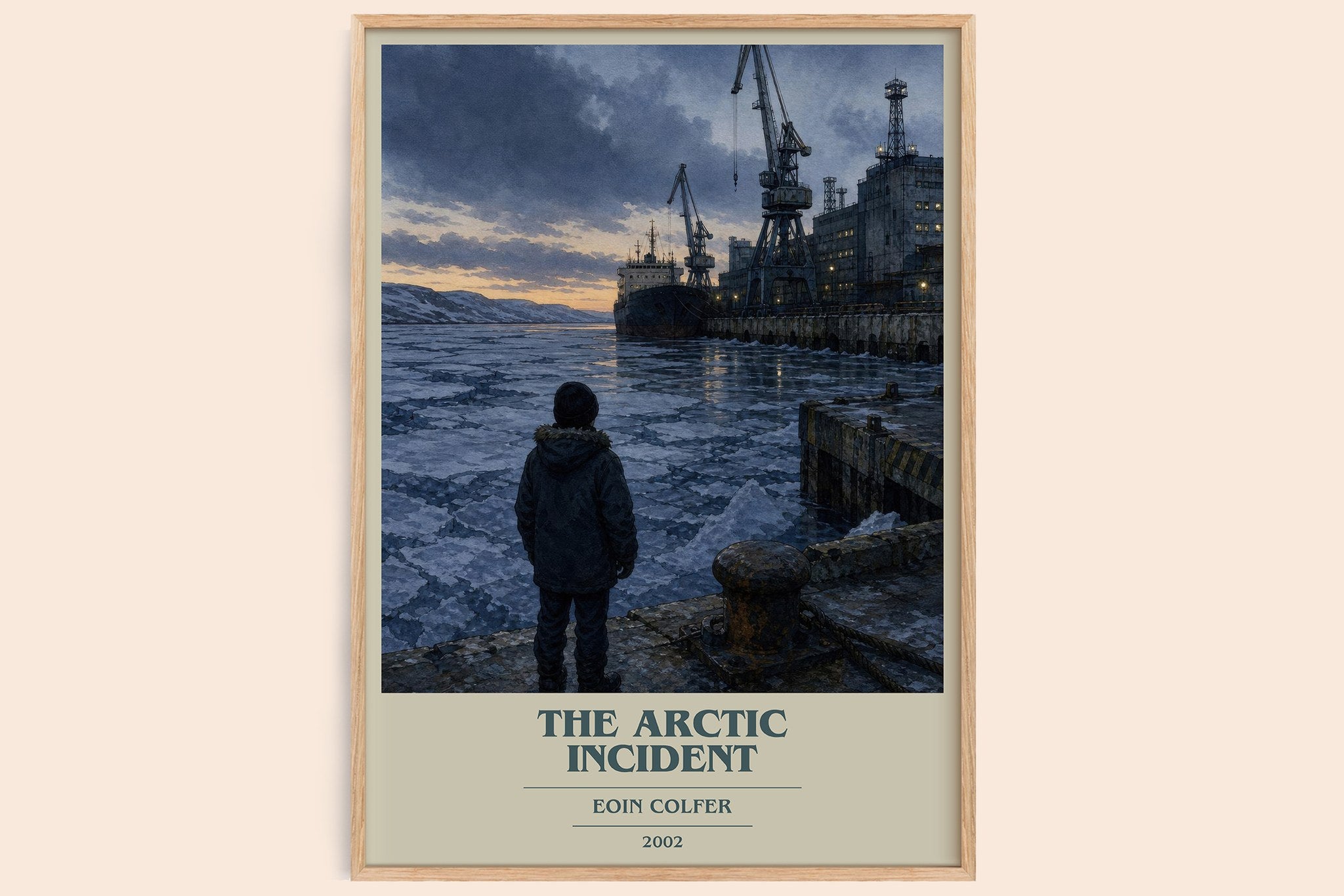 The Arctic Incident Book Cover Poster by Eoin Colfer