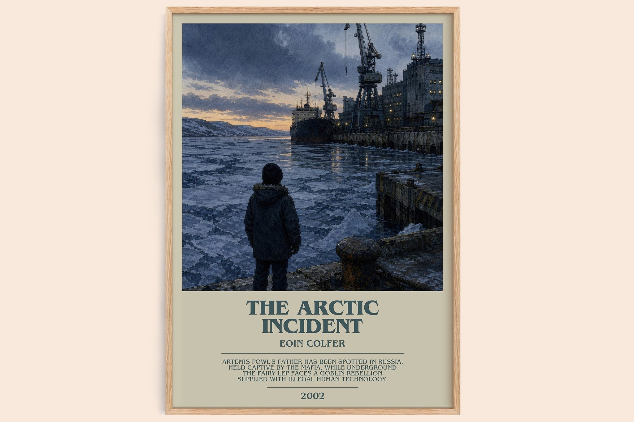 The Arctic Incident Bookish Wall Art by Eoin Colfer