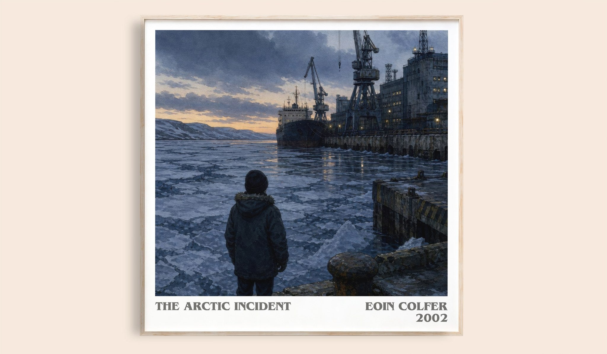 The Arctic Incident Literary Art Print by Eoin Colfer