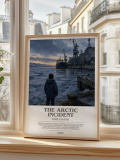 The Arctic Incident bookish poster colour and style options – Eoin Colfer book art