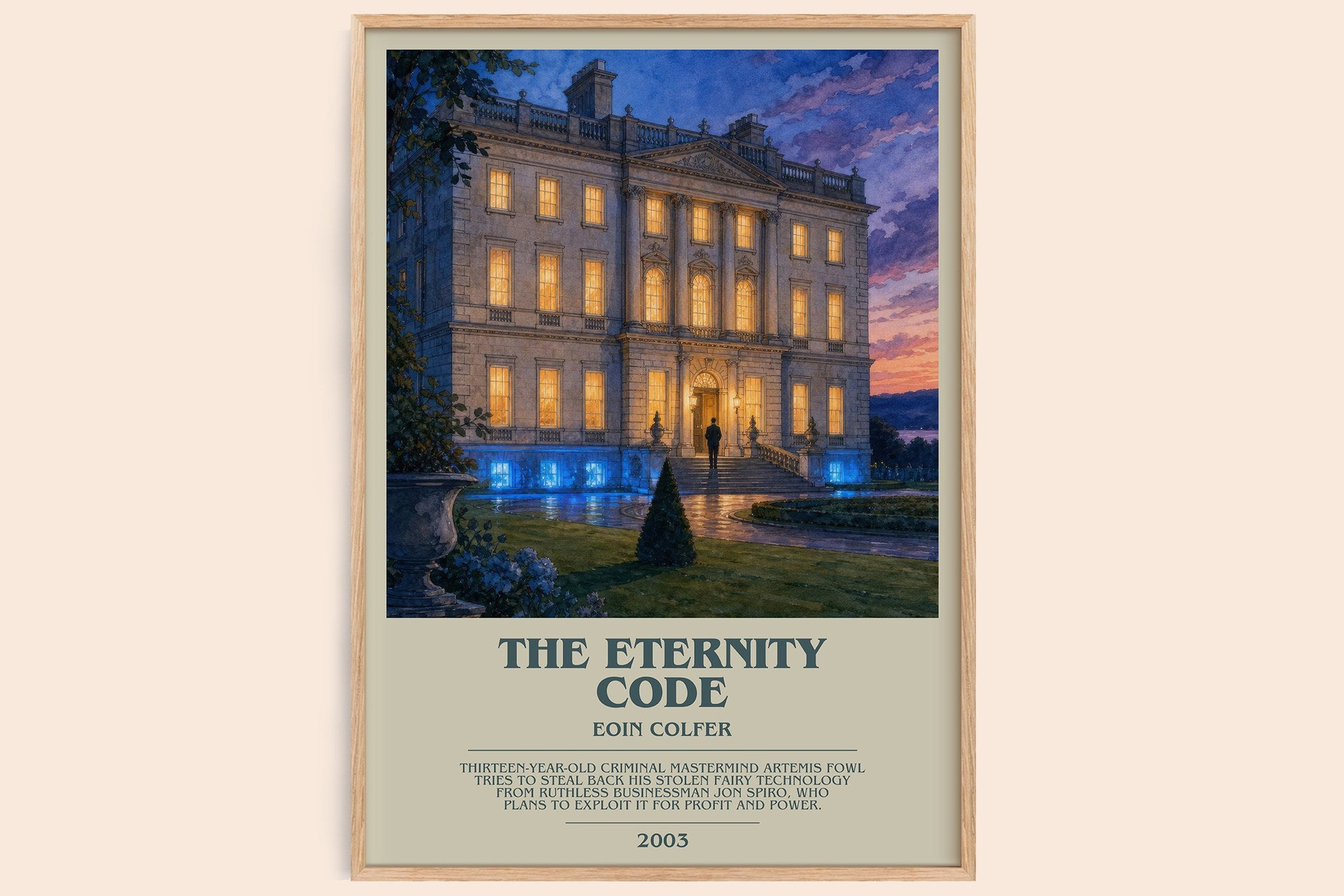 The Eternity Code Bookish Wall Art by Eoin Colfer