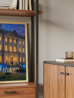 The Eternity Code book watercolour illustration paper finish options – matte satin gloss