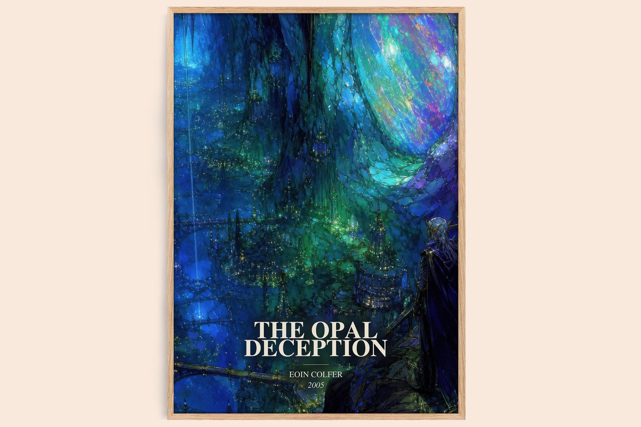 The Opal Deception Book Watercolour Illustration by Eoin Colfer