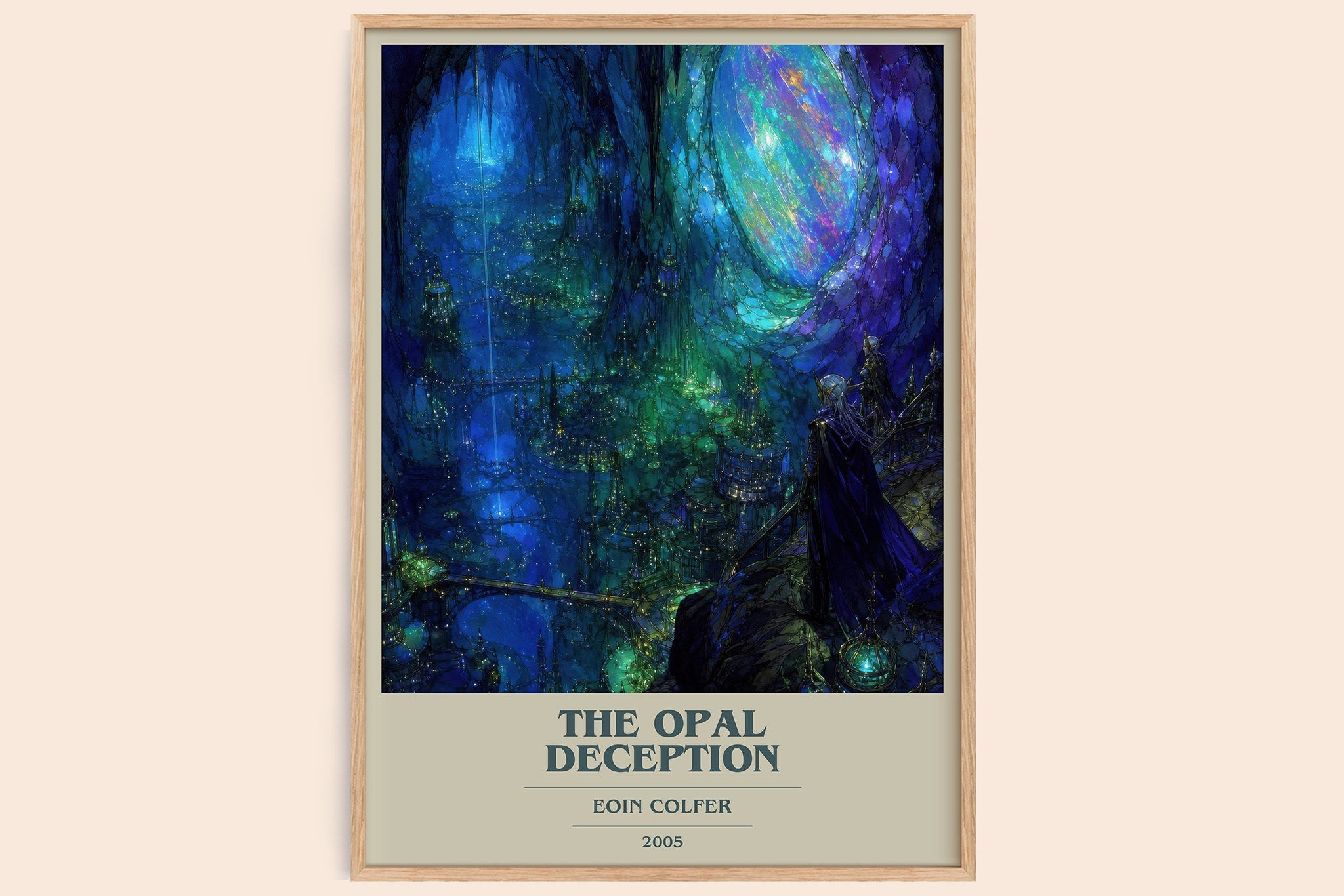 The Opal Deception Book Cover Poster by Eoin Colfer