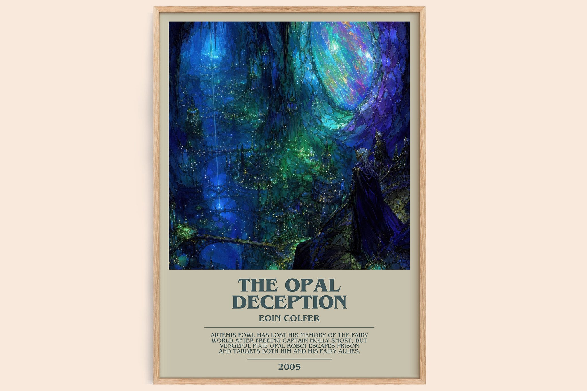 The Opal Deception Bookish Wall Art by Eoin Colfer